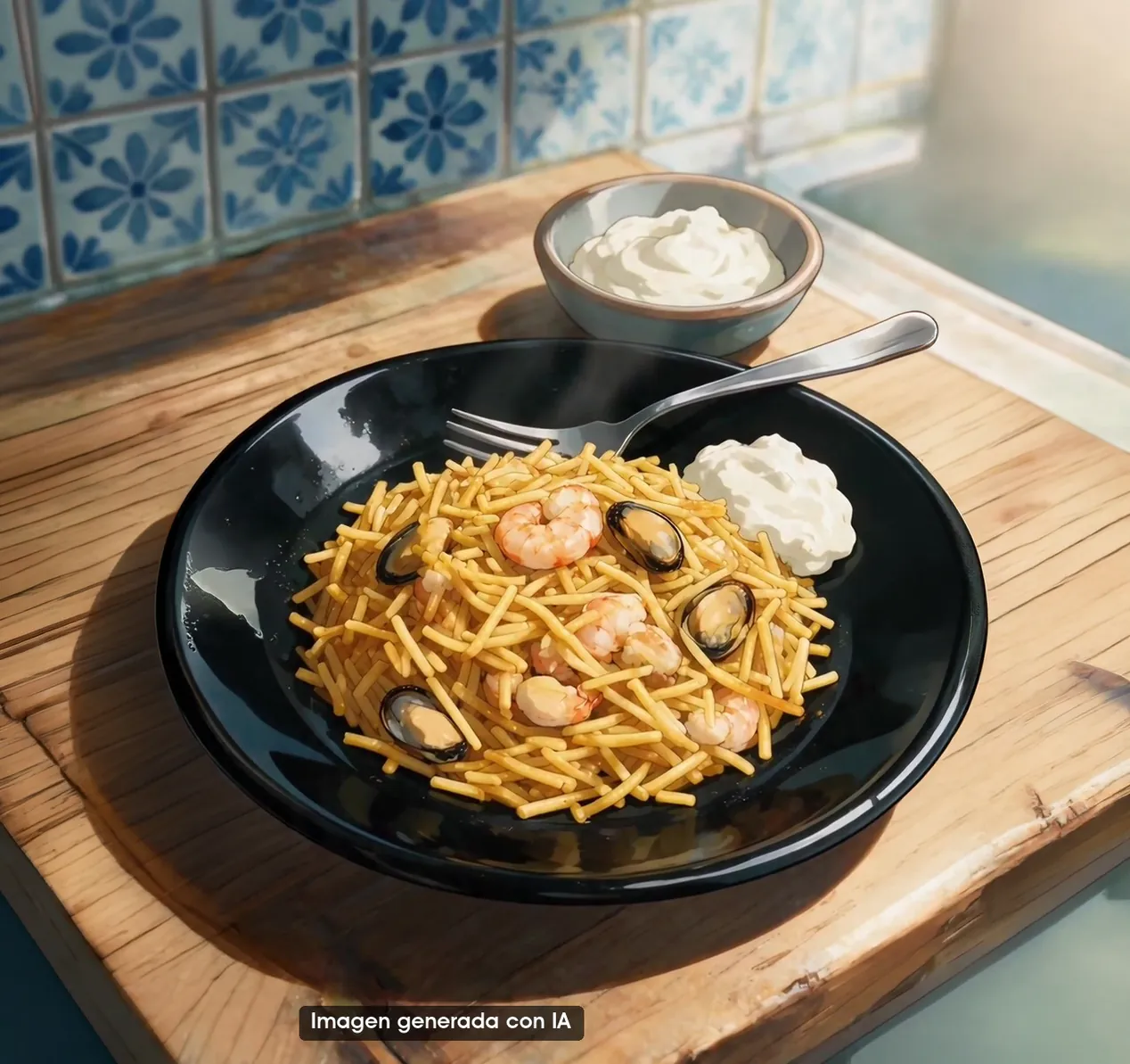 Fideos aparte: los fideos sueltos del puerto de Adra