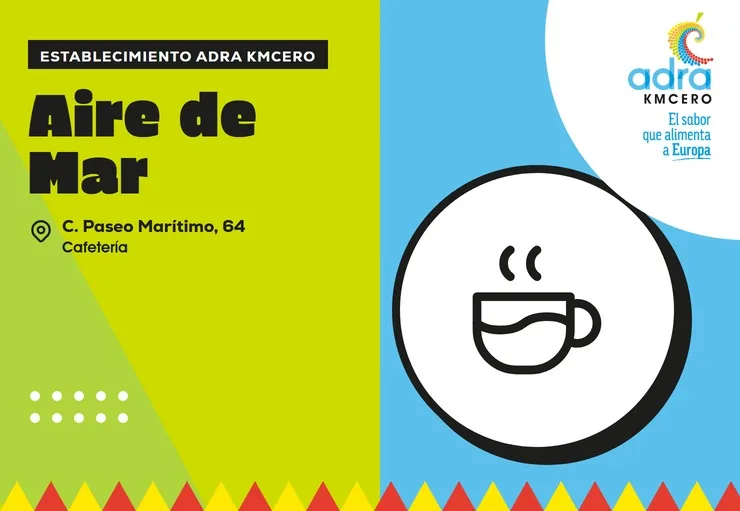 Café Bar Aire de Mar, establecimiento Adra KMCERO