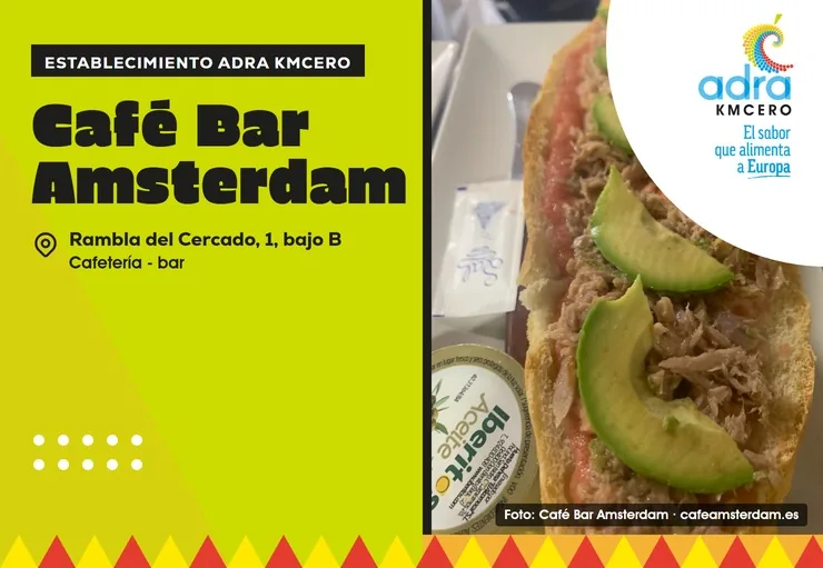 Café Bar Amsterdam, establecimiento Adra KMCERO
