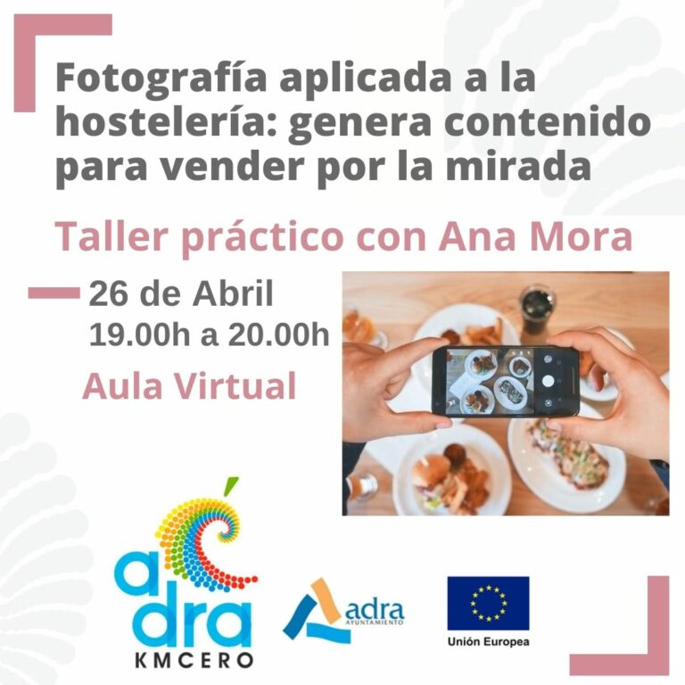 Fotografía aplicada a la hostelería: genera contenido para vender por la mirada