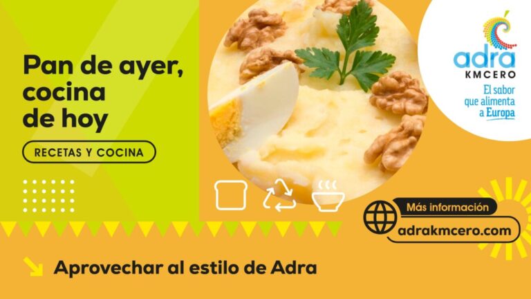 Pan de ayer, cocina de hoy: aprovechar al estilo de Adra