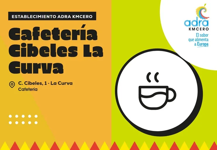 Cafetería Cibeles, establecimiento Adra KMCERO
