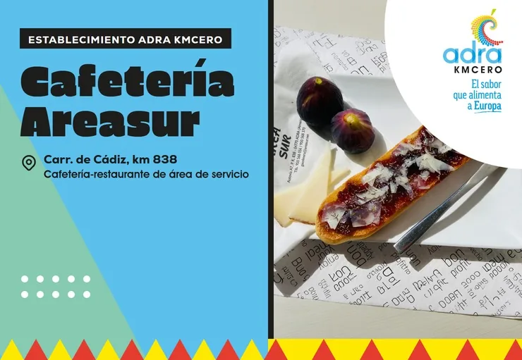 Cafetería Restaurante Área Sur, establecimiento Adra KMCERO