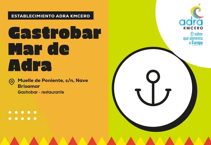 Gastrobar Mar de Adra, establecimiento Adra KMCERO