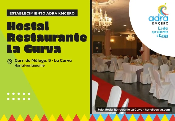 Hostal Restaurante La Curva, establecimiento Adra KMCERO