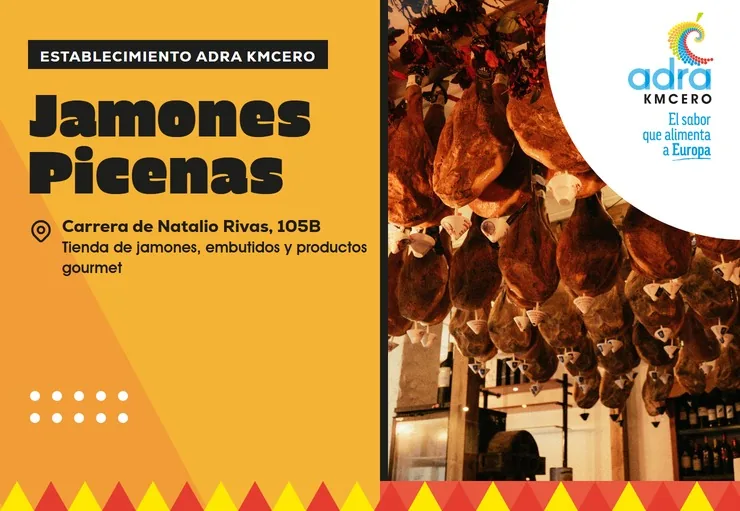 Jamones Picena, establecimiento Adra KMCERO