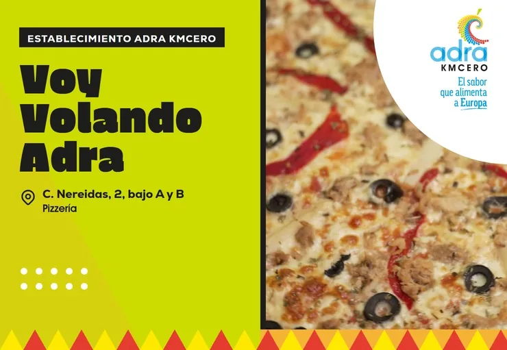 Voy Volando Adra, establecimiento Adra KMCERO